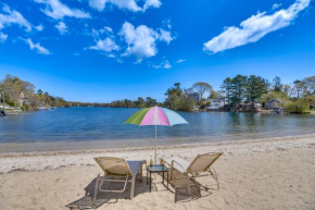 Modern Cape Cod Cottage on Private Pond with Beach